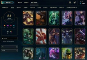 Vendo Conta de League of Legends - Gold IV - Todos Campeões LOL