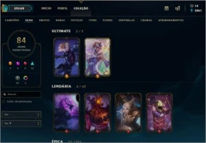 Vendo Conta de League of Legends - Gold IV - Todos Campeões LOL
