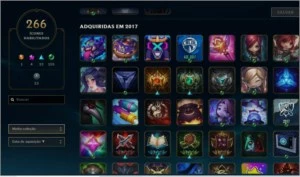 Conta do lol com emote de challenger,235 skin e diamante 2 - League of Legends