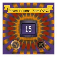 conta steam 17 anos + 25 jogos