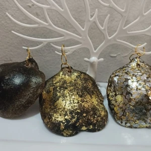 Pingente Artesanal Boca de Sapo em Jacarandá - Artesanato e Personalizados