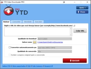 YTD Video Downloader Pro - Vídeos e Cortes Cortes Virais