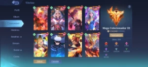 Conta Mobile Legend Perfeita, Mega Colecionador Iii - Mobile Legends