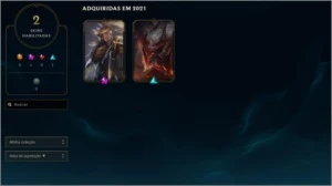 CONTA LV 32 COM SKIN DO EZREAL PRESTIGIO - League of Legends LOL