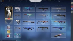 CONTA DE VALORANT / SKINS NO PRINT (R$ 500 GASTOS)