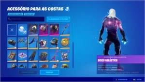 Conta Fortnite Skin Galaxy 48 Skins Salve o Mundo S5Pra cima