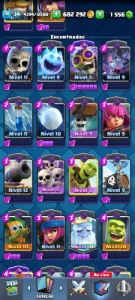 Conta Top Herói Mosqueteira E 3 Evoluções [1556 Gemas] - Clash Royale