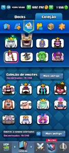 Conta Top Herói Mosqueteira E 3 Evoluções [1556 Gemas] - Clash Royale