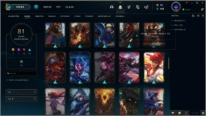 Conta Ouro IV - 81 Skins - 103 Campeões - League of Legends LOL