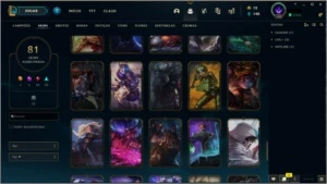 Conta Ouro IV - 81 Skins - 103 Campeões - League of Legends LOL
