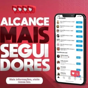 Seguidores no Instagram - Redes Sociais
