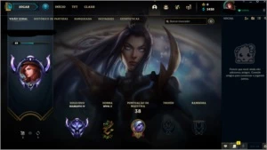 Conta diamante 60% de winrate - League of Legends LOL
