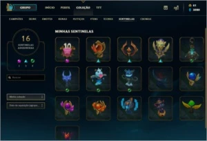 CONTA DIAMANTE 128 SKINS QUASE TODOS CAMPEÕES - League of Legends LOL