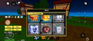 Conta de blox fruits com Mine avatar - Roblox