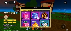 Conta de blox fruits com Mine avatar - Roblox