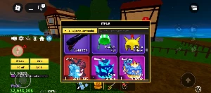 Conta de blox fruits com Mine avatar - Roblox