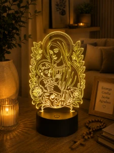 Luminárias em LED - Artesanato e Personalizados
