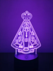 Luminárias em LED - Artesanato e Personalizados