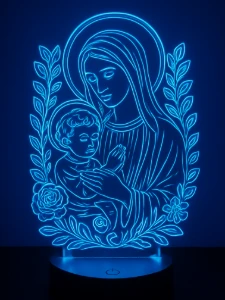 Luminárias em LED - Artesanato e Personalizados