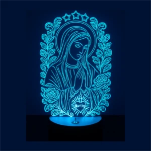 Luminárias em LED - Artesanato e Personalizados