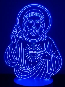 Luminárias em LED - Artesanato e Personalizados