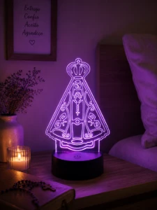 Luminárias em LED - Artesanato e Personalizados