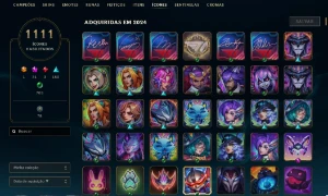 Conta Lol Colecionador Full Skins compráveis - League of Legends