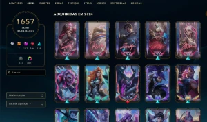 Conta Lol Colecionador Full Skins compráveis - League of Legends