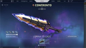 Conta Platina 2 com skins + VP's - Valorant