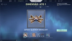 Conta Platina 2 com skins + VP's - Valorant