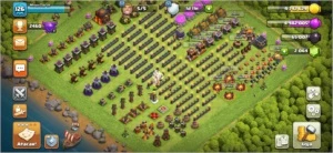 Conta clash of clans cv10 full 2000 gemas