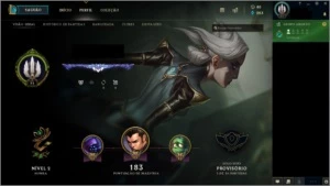CONTA LOL / BORDA DIAMANTE / 94 CAMPEÕES / 25 SKINS - League of Legends