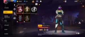 Conta de free fire gemada com angelical