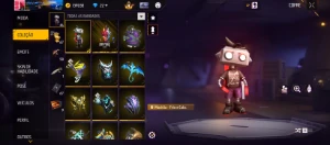 Conta de free fire gemada com angelical