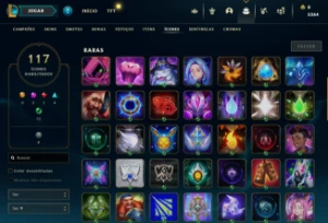 Conta com Skin Ultimate da LUX - League of Legends LOL