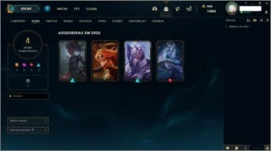Conta Diamante 1 nova com passe. - League of Legends LOL