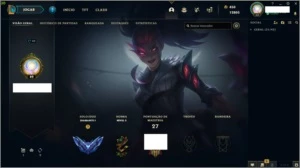 Conta Diamante 1 nova com passe. - League of Legends LOL