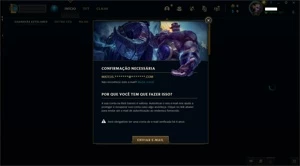 CONTA DIAMANTE 4 68% WR | 25K EA| EMAIL NÃO CONFIRMADO - League of Legends LOL