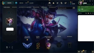 CONTA DIAMANTE 4 68% WR | 25K EA| EMAIL NÃO CONFIRMADO - League of Legends LOL