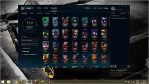 Conta de league of legends 300+ skins LOL