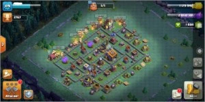 conta clash of clans cv13 bem upado
