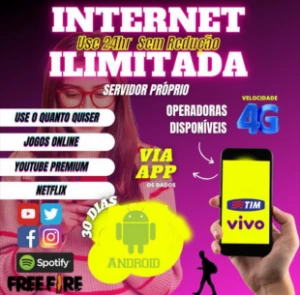 Internet ilimitada - Assinaturas e Premium
