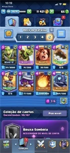 Conta de Clash Royale