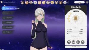 Conta 7DS Origin - Seven Deadly Sins