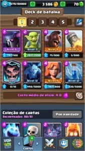 Conta LVL 12 top - Clash Royale