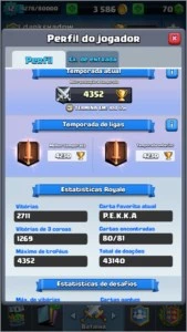 Conta LVL 12 top - Clash Royale