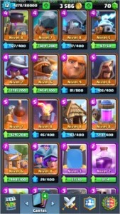 Conta LVL 12 top - Clash Royale