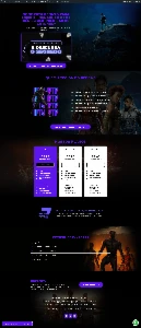 Pagina IPTV Elementor Pantera Negra Marvel Heroes 4.0 - Outros