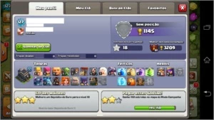 Conta Clash of Clans LVL 126 CV 9