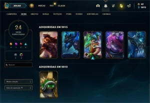 vendo conta com rammus rei/rammus king - League of Legends LOL